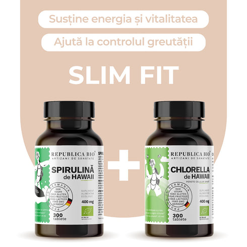 SLIM FIT, pachet promotional, BIO, RAW, VEGAN, ecologic